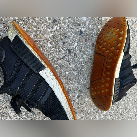 SOLD!!! ADIDAS NMD_R1 Primeknit Black 11 Men Running Athletic Sneakers - Picture 15 of 16